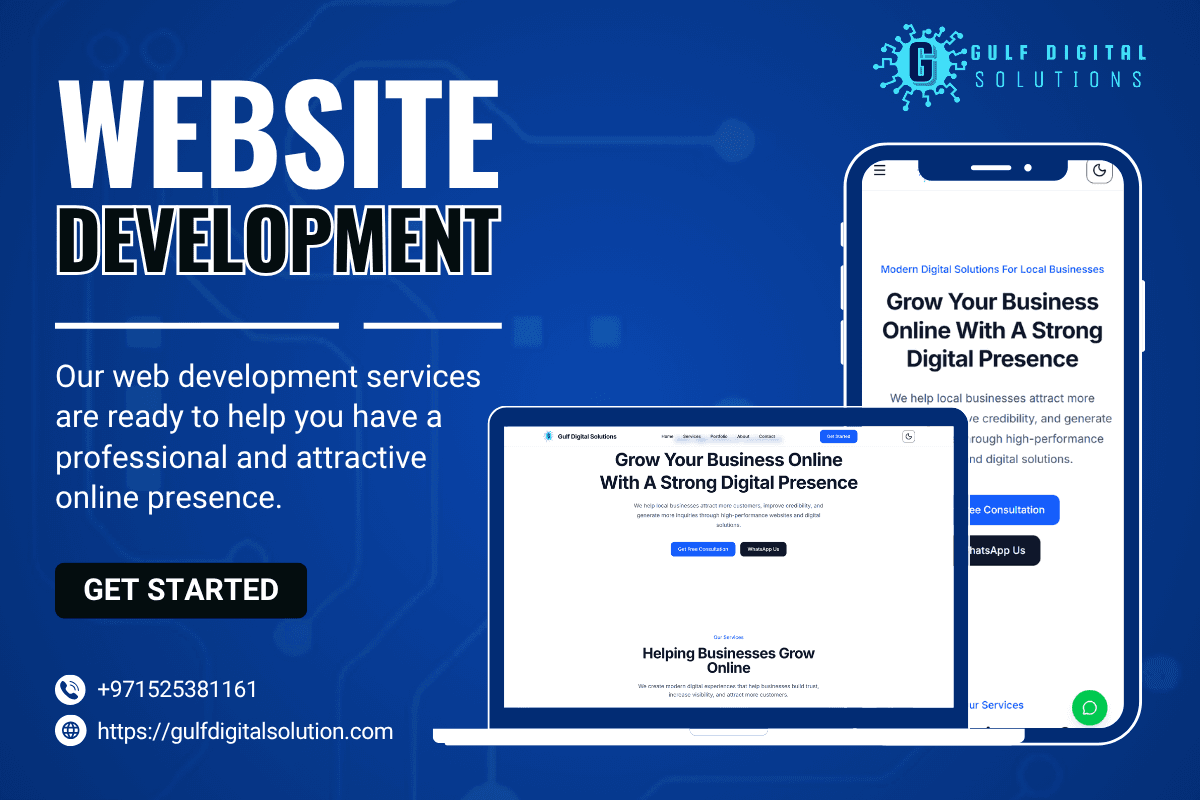 Digital growth and website design for UAE businesses